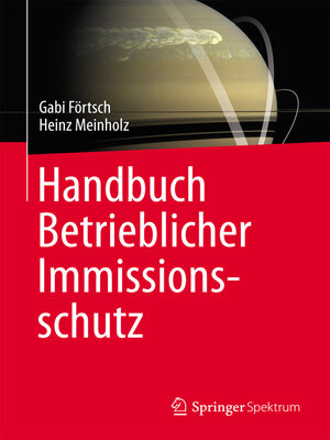 cover image of Handbuch Betrieblicher Immissionsschutz